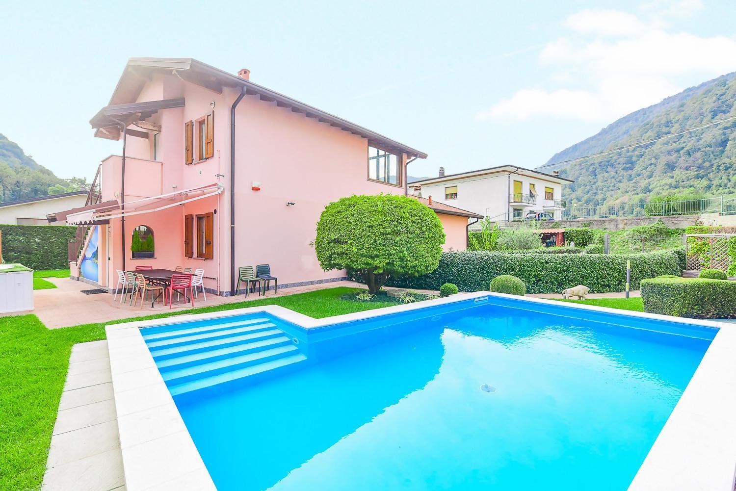 Jane E Jolie Holiday Home Private Swimming Pool Valbrona Esterno foto