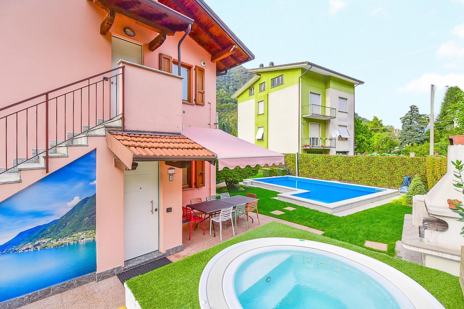 Jane E Jolie Holiday Home Private Swimming Pool Valbrona Esterno foto